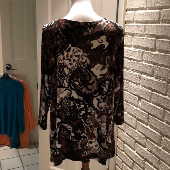 Chico’s Multi-Color Tunic, LN, SZ 3 - Picture 4 of 6